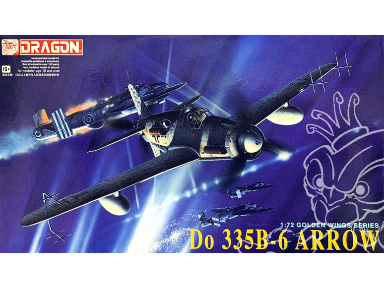 Dragon maquette avion 5010 Dornier Do 335B-6 Arrow 1/72