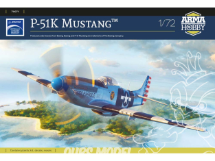 Arma Hobby maquette avion 70071 P-51K Mustang™ 1/72