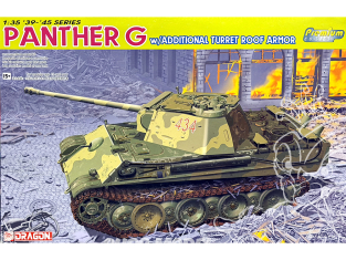 DRAGON maquette militaire 6913 Panther G w/ additional turret roof armor 1/35