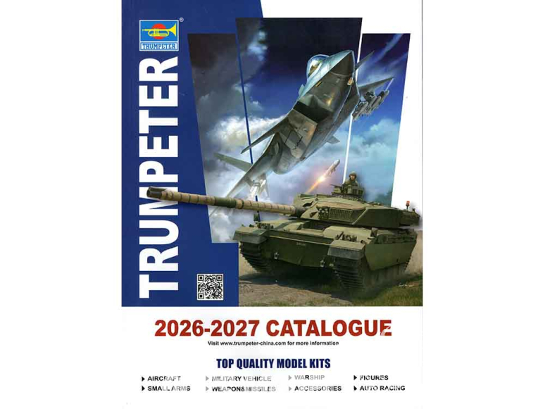 Trumpeter magazine Catalogue 2026-2027 inclus Master Tools et flyer I love kits