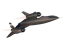 Revell maquette avion 03751 Lockheed SR-71B Blackbird 1/48