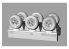 Brengun kit amelioration avion BRL32055 Jeu de roues Spitfire à 3 rayons 3 types de pneus 1/32