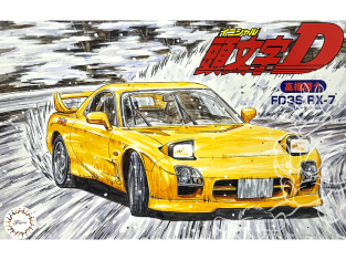 Fujimi maquette voiture 183725 Mazda RX-7 FD3S A Spec Initial D Keisuke Takhashi 1/24