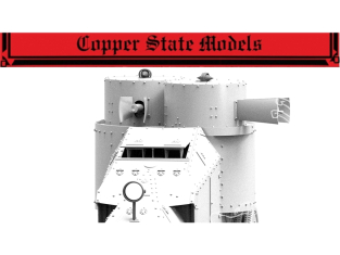Copper State Models maquettes militaire A35-074 Ensemble de phare avant et de ventilation de tourelle Mgebrov-R 1/35