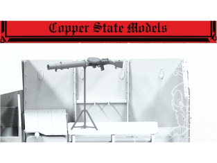 Copper State Models A35-059 Lewis MG avec support AA 1/35