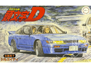 Fujimi maquette voiture 183701 Nissan SilEighty Initial D Mako Sato 1/24