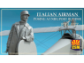 Copper State Models Figurine F32-077 Un aviateur italien pose au gouvernail de Nieuport 1/32