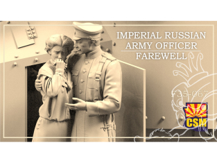 Copper State Models Figurine F35-067 Adieux d'un officier de l'armée impériale russe 1/35