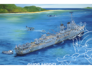 TRUMPETER maquette bateau 03722 USS Stevens DD-479 1/200