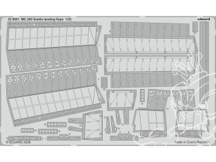 Eduard photodécoupe avion 325001 Volets d'atterrissage Macchi MC.200 Italeri 1/32