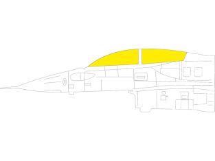 Eduard Express Mask EX1168 F-16I SUFA Great Wall Hobby 1/48