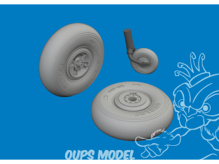 Eduard kit d'amelioration avion brassin 6481183 Roues Hurricane Mk.I Arma Hobby 1/48