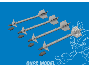 Eduard kit d'amelioration brassin Print 672443 AIM-9M/L 1/72