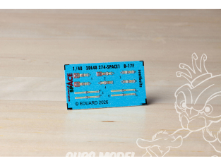 Eduard Space décalques 3D 3DL48274 Harnais B-17F Revell 1/48