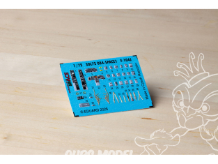 Eduard Space décalques 3D 3DL72084 F-104J Finemolds 1/72