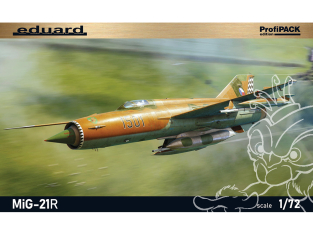 EDUARD maquette avion 70147 MiG-21R ProfiPack Edition 1/72