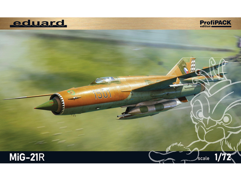 EDUARD maquette avion 70147 MiG-21R ProfiPack Edition 1/72