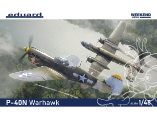 EDUARD maquette avion 84210 P-40N Warhawk WeekEnd Edition 1/48
