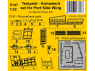 Cmk kit d’amélioration 5147 Tempest Ensemble d'armement pour l'aile gauche pour kit Special Hobby 1/32