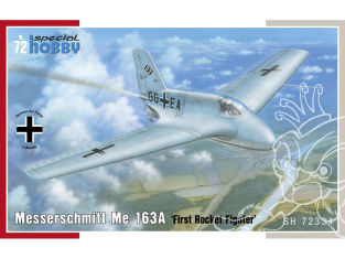 Special Hobby maquette avion 72334 Messerschmitt Me 163A 1/72