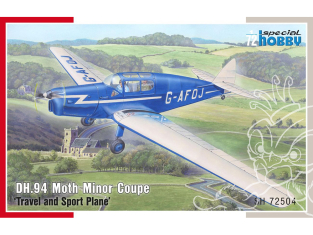 Special Hobby maquette avion 72504 DH.94 Moth Minor Coupé Avion de voyage et de sport 1/72