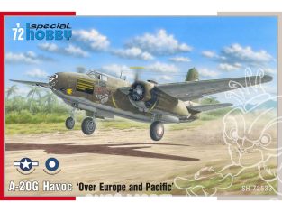 Special Hobby maquette avion 72533 A-20G Havoc Au-dessus de l'Europe et du Pacifique 1/72