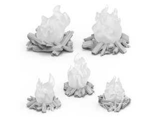 Green Stuff 12725 Feux de camp pour LEDs 3 mm 1/48 1/35