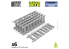 Green Stuff 12720 Grandes échelles en bois 1/48 1/35