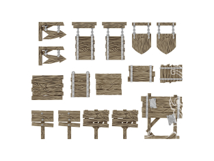 Green Stuff 12729 Panneaux en Bois 1/48 1/35