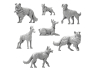 Green Stuff 13632 Chiens de guerre 1:35