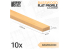 Green Stuff 6316 Bois de tilleul PROFIL PLAT 4x250mm