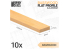 Green Stuff 6317 Bois de tilleul PROFIL PLAT 6x250mm