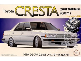Fujimi maquette voiture 47287 Toyota Cresta 2.0 Twin Turbo GX71 1/24