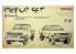 Meng maquette militaire VS-007 SET DE 2 X VEHICULES TYPES PICK UP 1/35