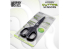 Green Stuff 5796 Ciseaux noirs pour gauchers et droitiers
