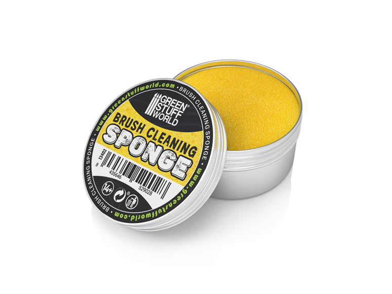 Green Stuff 13402 Éponge nettoyante pinceaux
