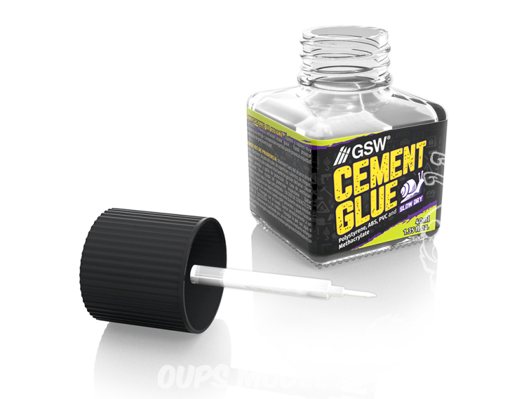 Green Stuff 5825 Colle pour Plastique à Séchage Lent 40ml