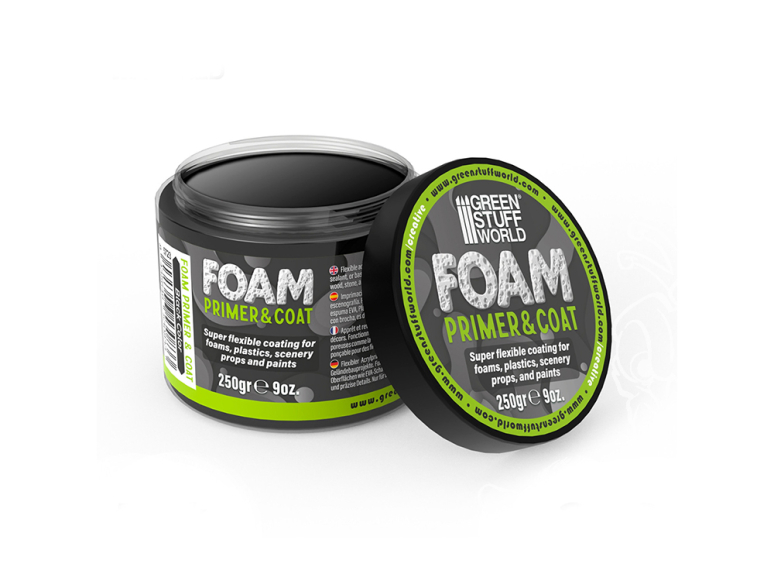 Green Stuff 5723 Apprêt ultra flexible Noir 250gr.