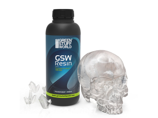 Green Stuff 5197 Résine Imprimante 3D - ABS-like Transparente 1000ml