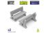 Green Stuff 12869 Bancs en bois 1:48