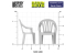 Green Stuff 13638 Chaises en plastique 1:48