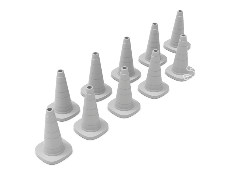 Green Stuff 13548 Cone de chantier 1:35