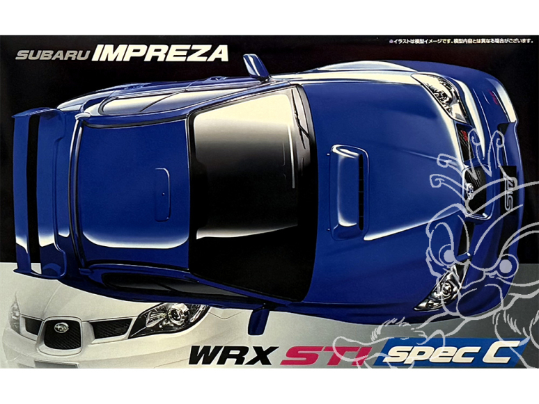 Fujimi maquette voiture 47027 Subaru Impreza WRX STI Spec C 1/24