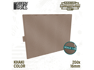 Green Stuff 13512 Filets de camouflage Kaki 1:48