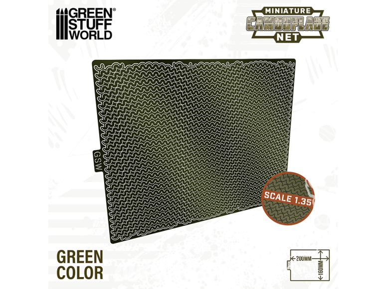 Green Stuff 13463 Filets de camouflage Vert 1:35