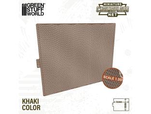 Green Stuff 13464 Filets de camouflage Sable 1:35