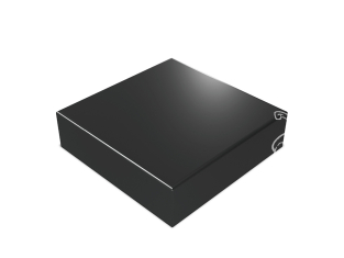 Green Stuff 5813 Socle en Bois Carré 16x16 cm Noir