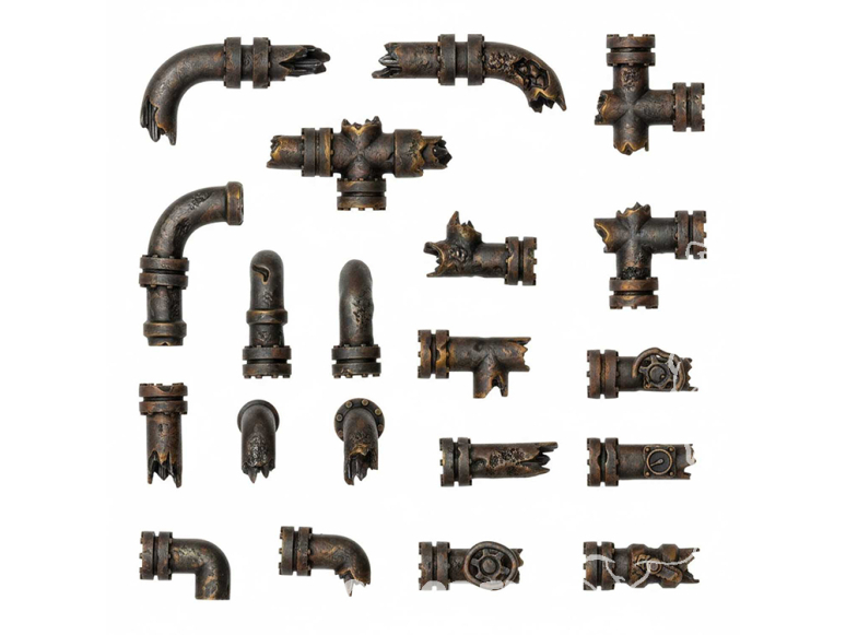 Green Stuff 13303 Tuyaux endommagés 1/35 1/48