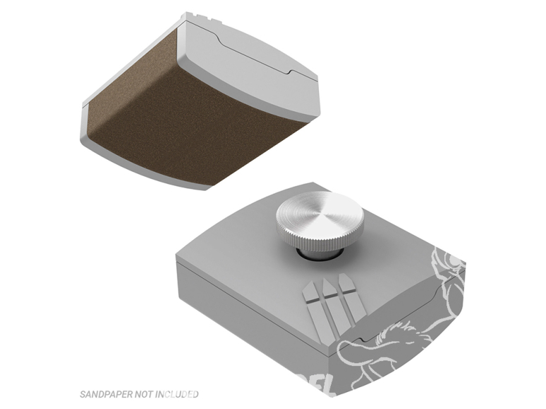 Green Stuff 14196 Porte-papier abrasif manuel incurvée