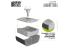 Green Stuff 14195 Porte-papier abrasif manuel plat